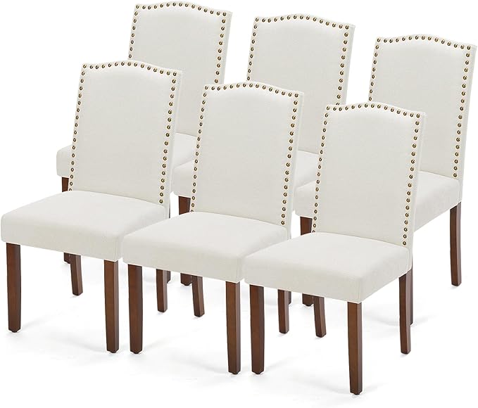 DUMOS Dining Chairs Set of 6