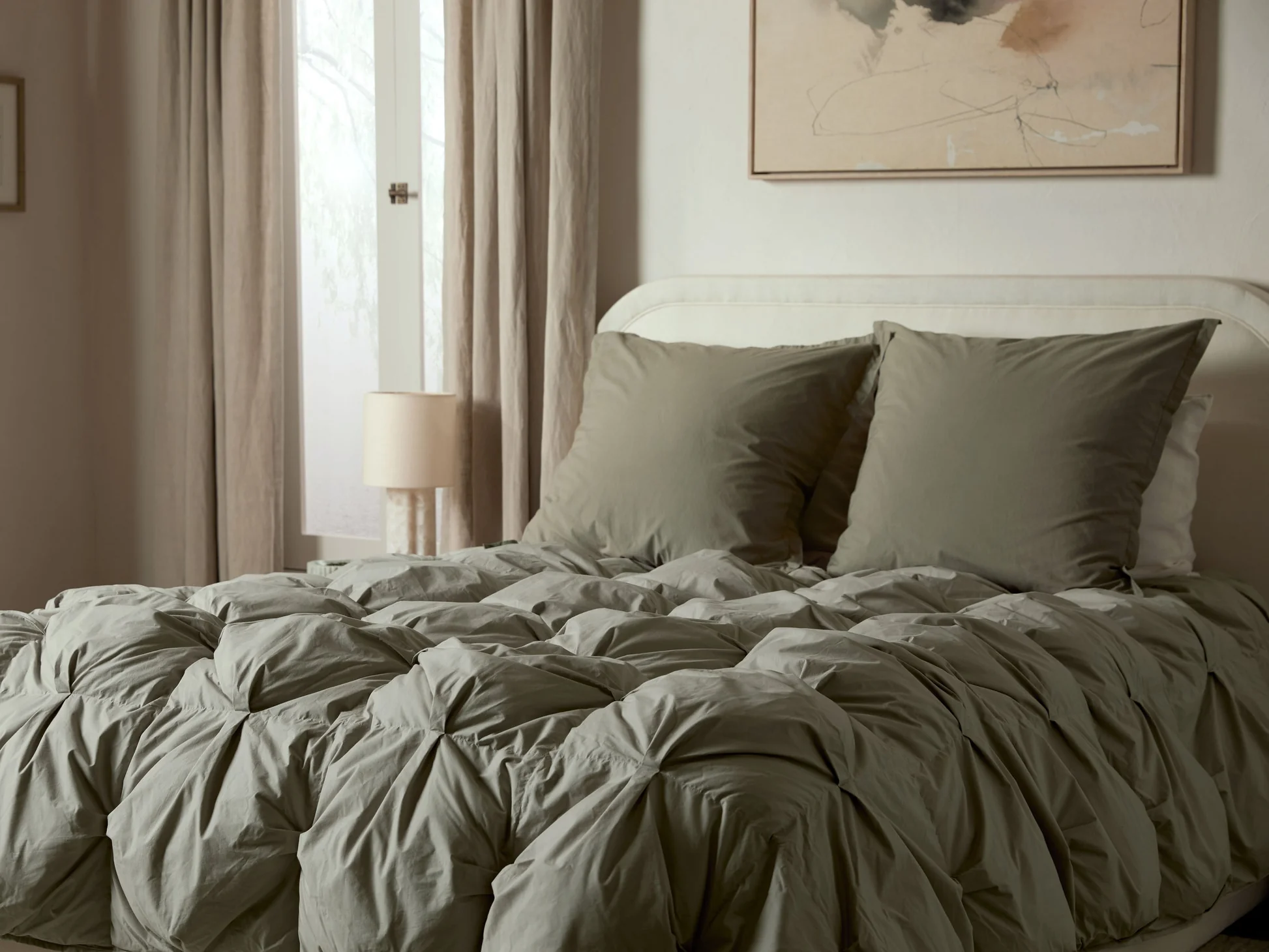 Organic Cotton Puff Comforter