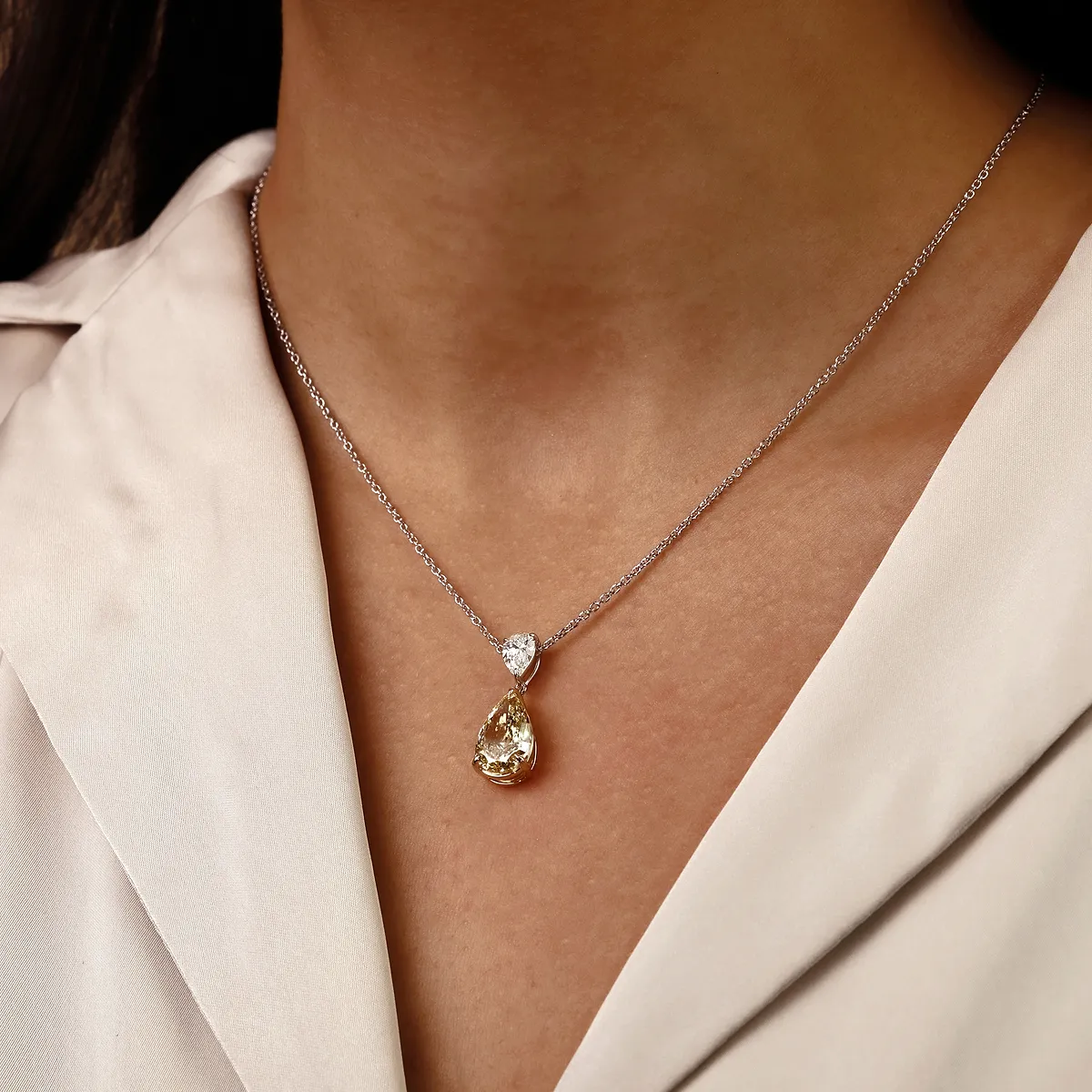 Two Stone Pendant